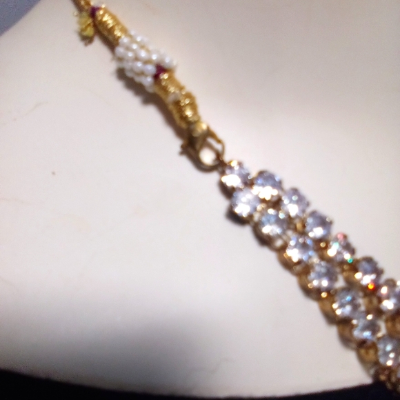 🎉HP🎉 Vintage Flower Bridal Boho Luxury Necklace - Picture 6 of 12